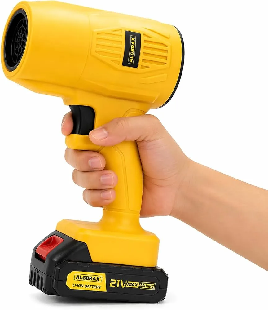 Soprador de Ar Turbo 21V com 2 Baterias