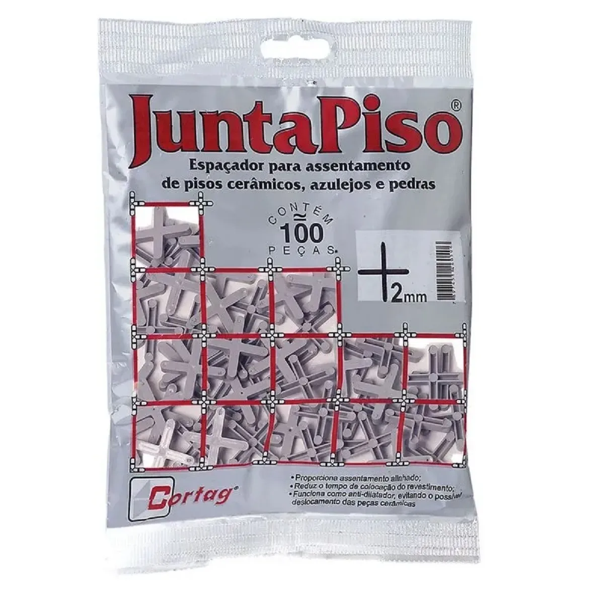 Junta Prumo Piso 2,00mm