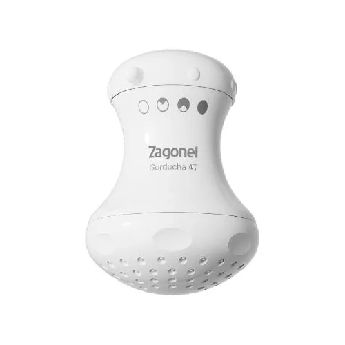 Ducha Zagonel Gorducha 4 Temperaturas 220V Branco