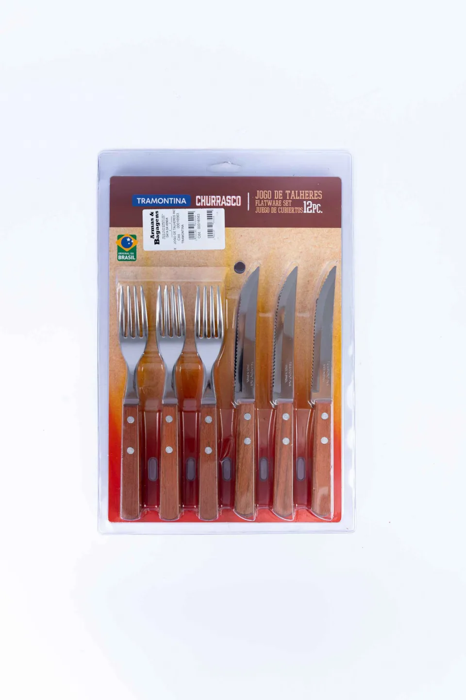 Jogo Talhares Inox 12 Pçs (030)