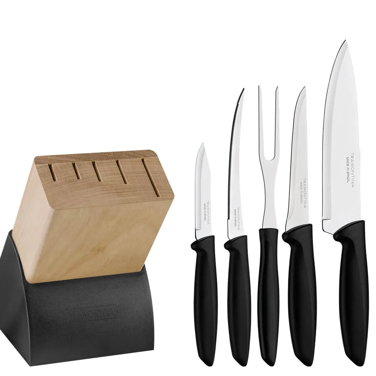 Jogo Facas Inox Plenus 6pc