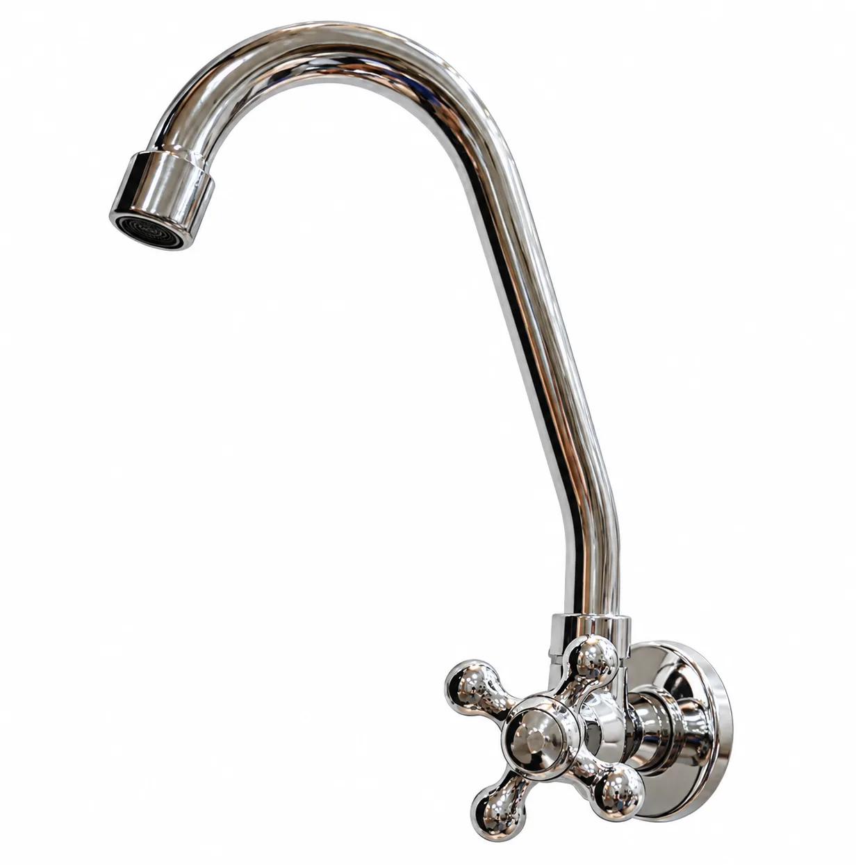 Torneira Cozinha Bica Movel Parede 3158 C-60