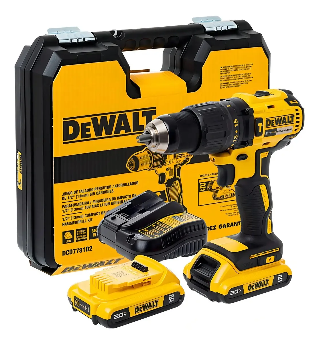 Parafusadeira/furadeira.20v Max Litio 2bat 2ah