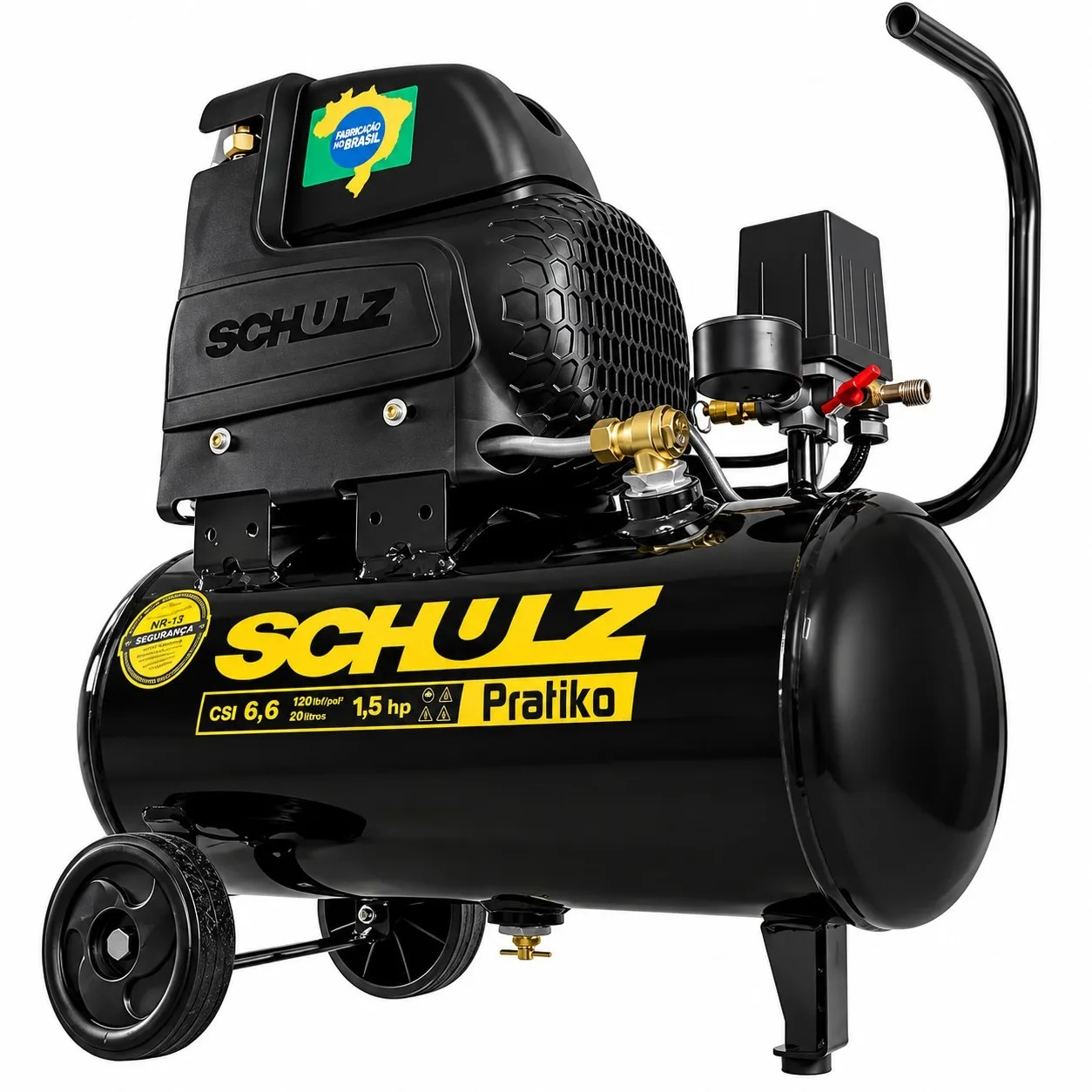 Motocompressor Ar Port Pist Csi6,6pratiko 20 I Mot